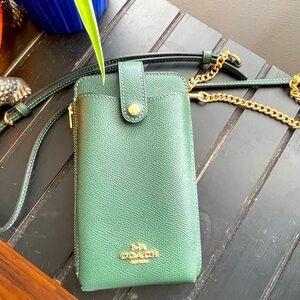 Coach crossbody phone bag